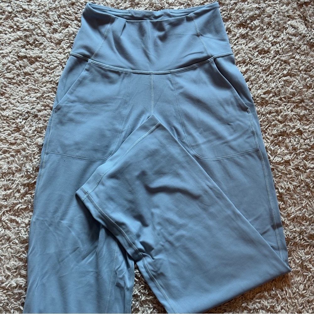 lululemon athletica Blue Wide Leg Pants